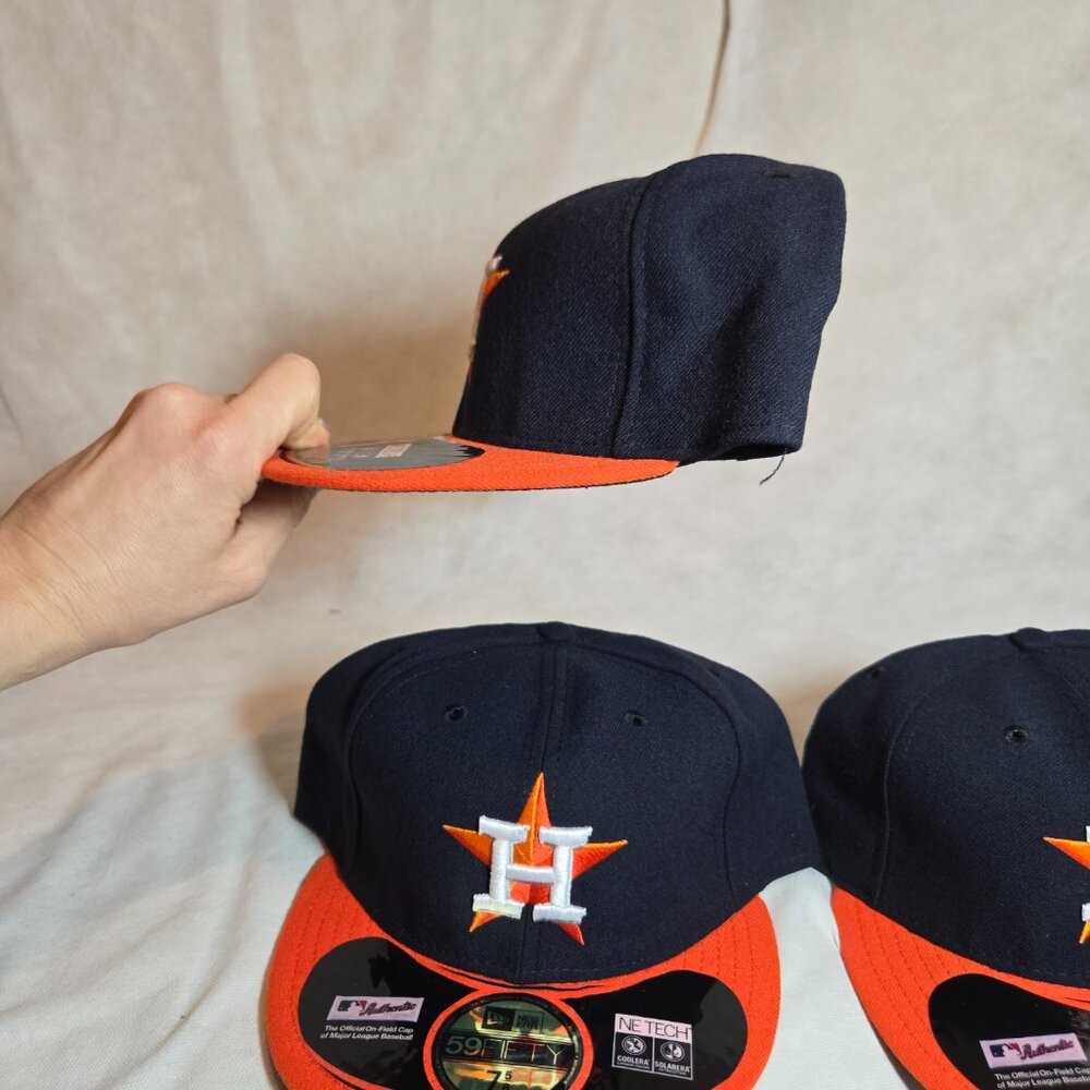 New Era 59Fifty Men's Hat MLB Houston Astros On Field Fitted Cap ALL SIZES - Picture 5 of 8